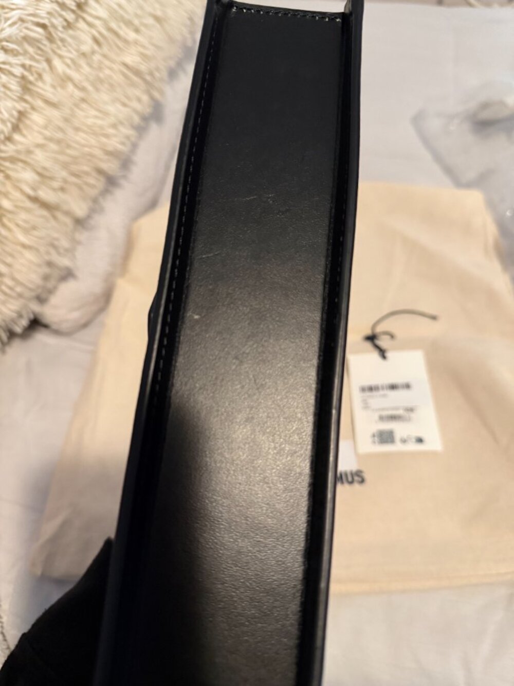 Jacquemus Le Bambino Long Leather Shoulder Bag - Picture 12 of 14